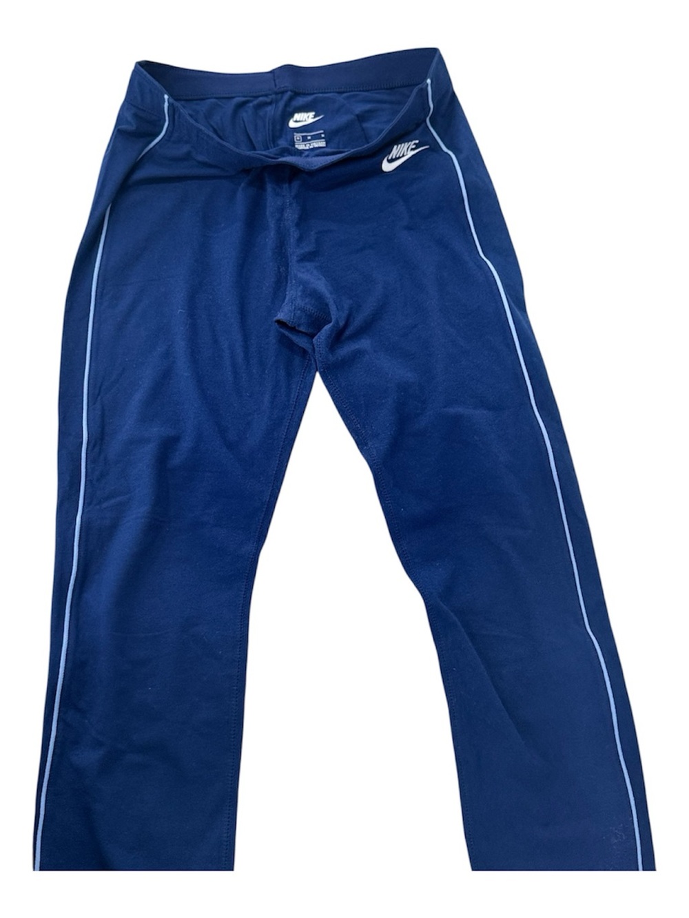 Nike Kids Navy Pajama Bottoms with Contrast Piping